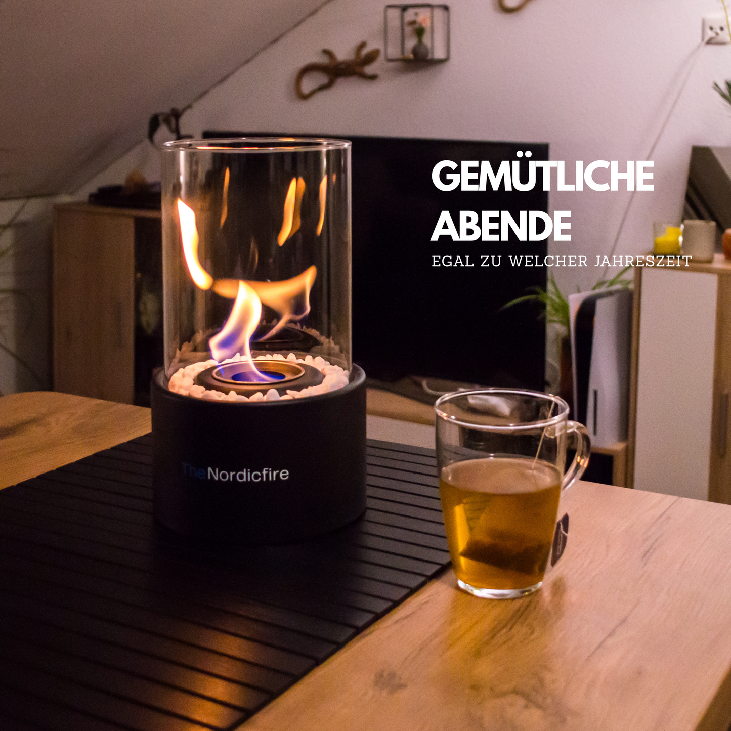 TheNordicfire Tischkamin für Indoor & Outdoor